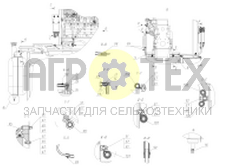 Чертеж Коммуникации топливные (S300.63.07.000)